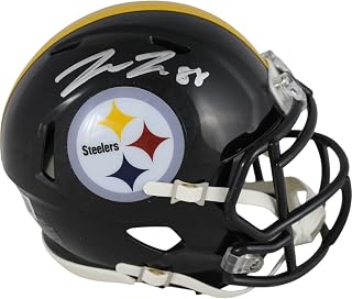 Pat Freiermuth Autographed/Signed Pittsburgh Mini Helmet Beckett