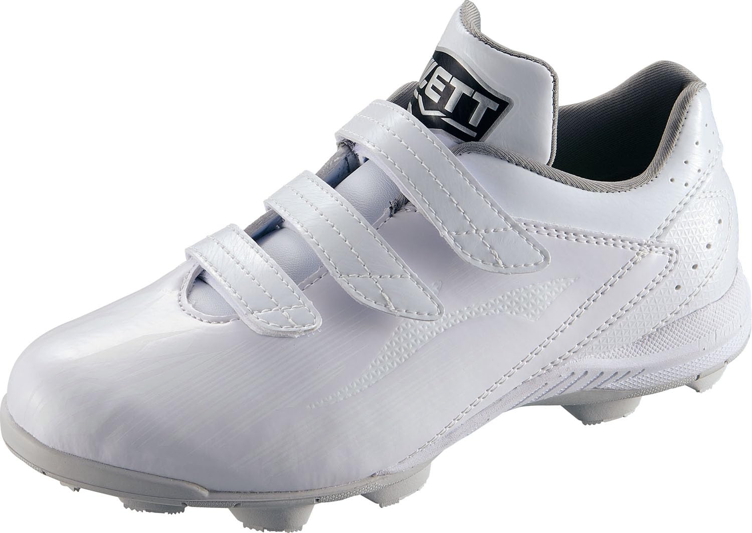 Zett (ZETT) Baseball Point Spikes Grand Hero White×White (1111) BSR4277WMB