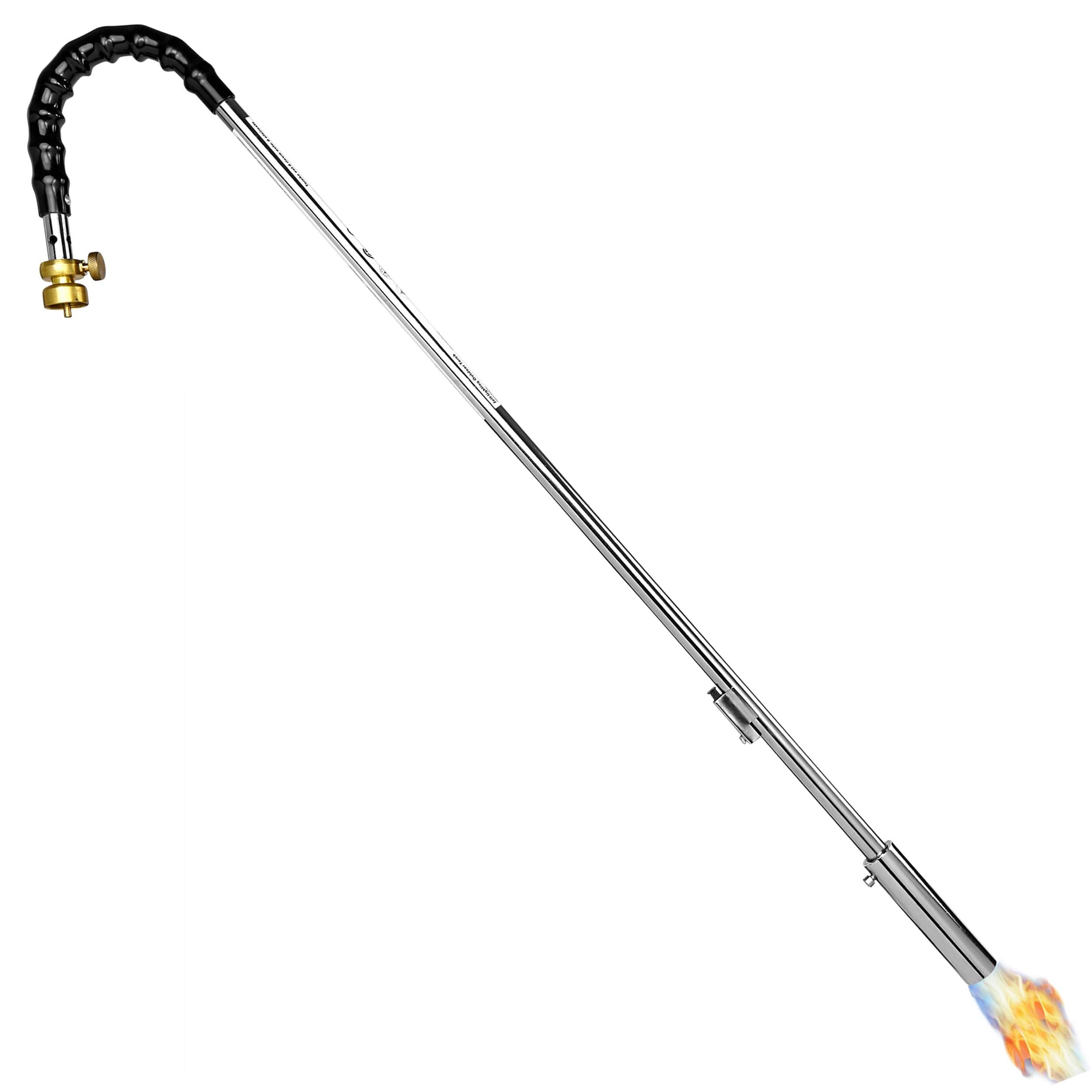 Flame King YSNPQ810CGA Propane Torch Weed Burner with Integrated Lighter, 24000 