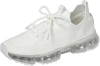 Forever Link Womens Air Cushion Fashion Sneakers Breathable Lightweight Walking Shoes