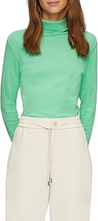 s.Oliver 2159059 Women's Long Sleeve Turtle Neck Top (Pack of 1)