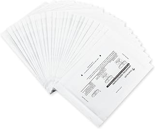 Bonsaii Paper Shredder Lubricant Sheets, 24-Pack (8.4 x 5.9 inch/piece)