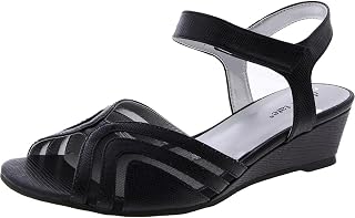 David Tate Womens Admire Peep Toe Dressy Wedge Sandals