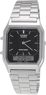 Casio Men's Analogue & Digital Watch with Stainless Steel Strap, Bracelet