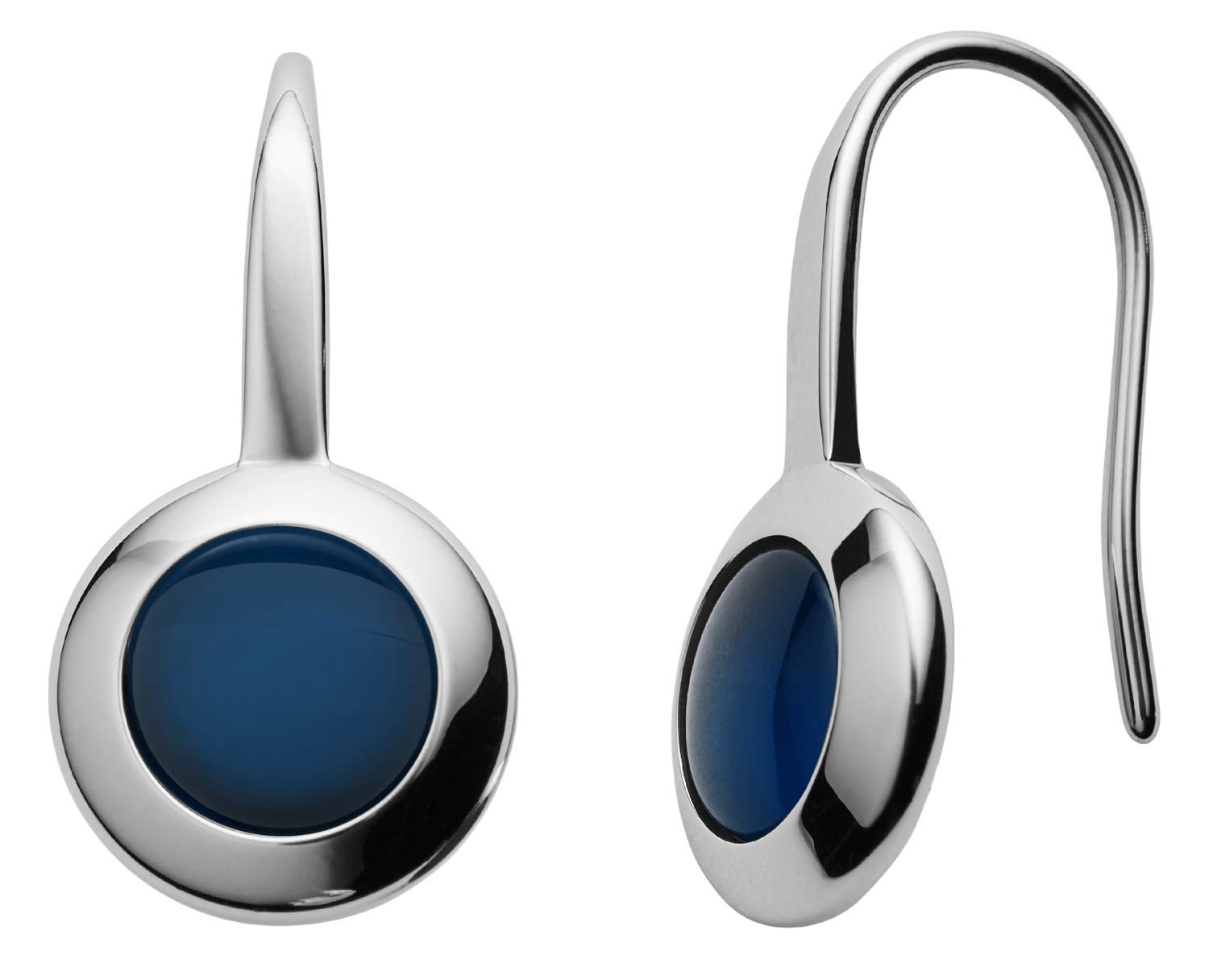 Skagen Skagen Agnethe Women's Stainless Steel or Semi-Precious Open Wire Earring
