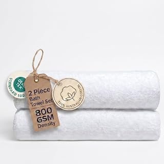 Italic Serene Ultraplush Australian Cotton Bath Towel Set of 2