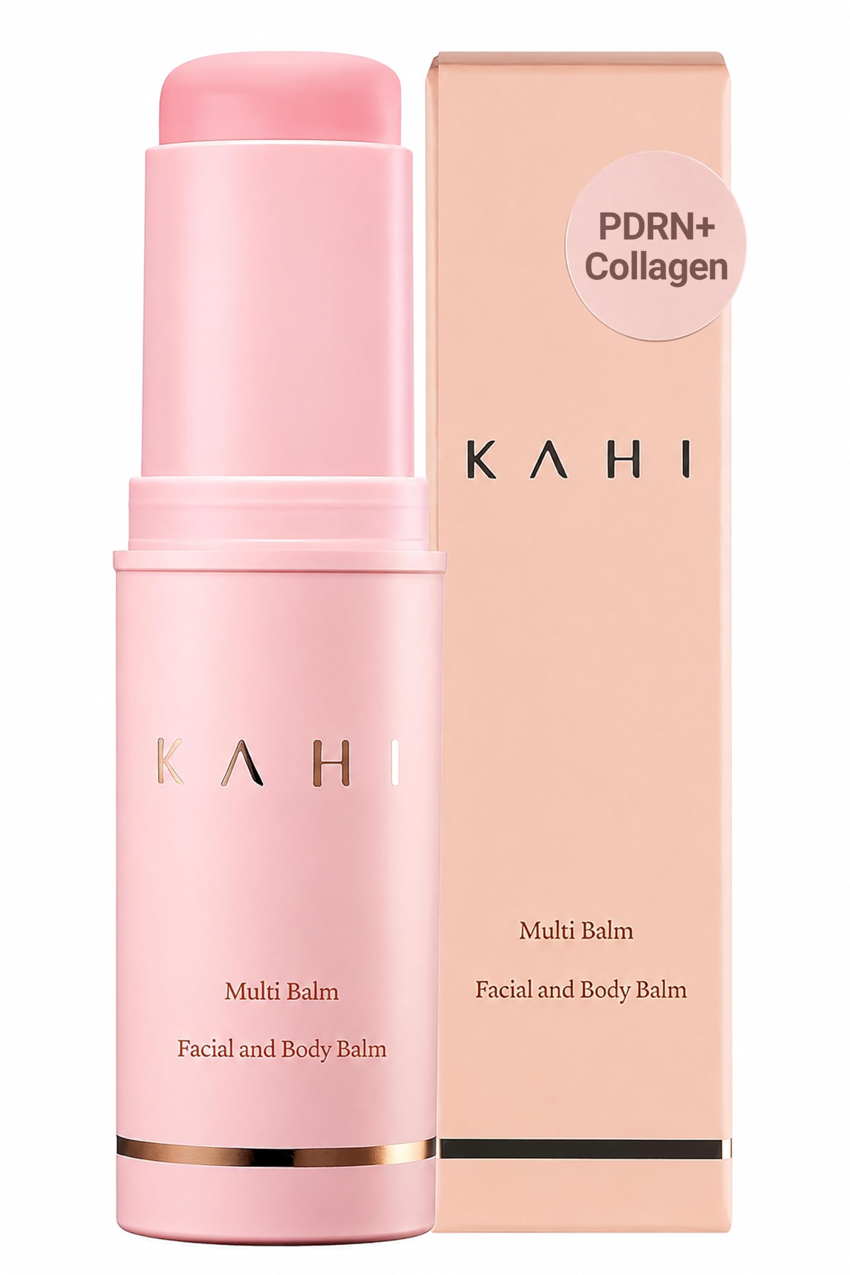 KAHI Wrinkle Bounce Multi Balm Stick - PDRN Collagen Facial &amp; Body Balm | PD