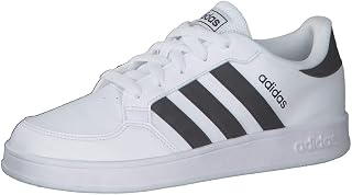 adidas Boys Unisex Children's Breaknet I Gymnastics Shoes, White Ftwr White Ftwr White Vivid Green