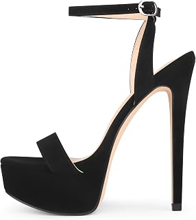 MERUMOTE Women's Platform Heels Sky High Heel Sandals