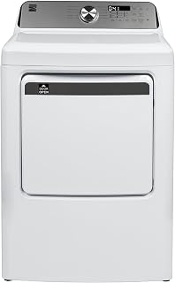 Kenmore 7.0 cu. ft. Front Load Electric Dryer - White | Wrinkle Guard to Reduce Wrinkles & Static - Smart Sensor Drying - Touch Controls