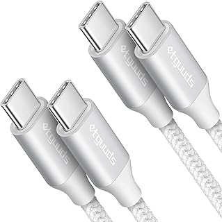 etguuds USB C to USB C Cable 6ft, 2-Pack 60W C to C Cable Fast Charging