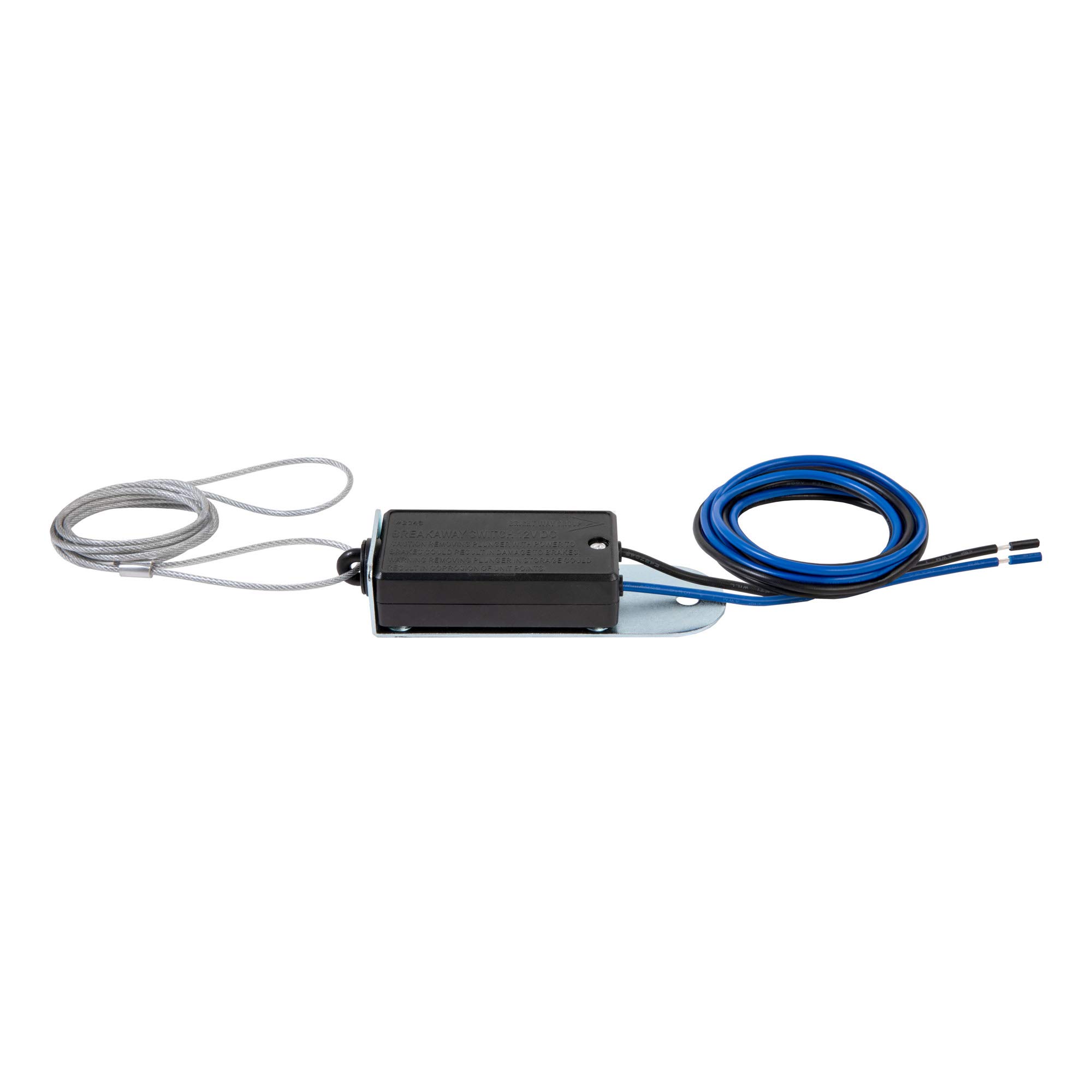 CURT 52010 Trailer Breakaway Switch with Nylon Pull Pin and Metal Tab | Activate