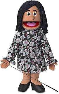 25" Maria, Hispanic Mom/Teacher, Full Body, Ventriloquist Style Puppet