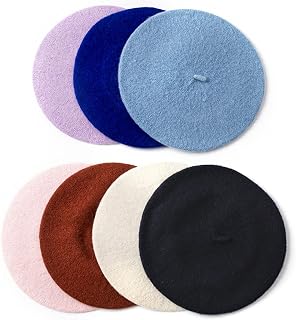 Autumn Winter Hat Thick Beret French Artist Beret Women Painter Hat Girls Warm Cap Beanie