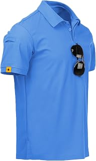 ZITY Mens Golf Tennis Short Sleeve Polo Shirt