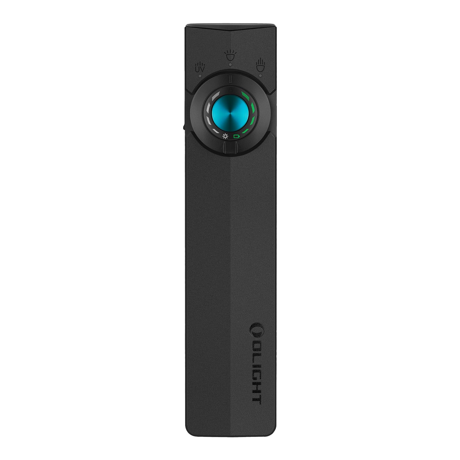 OLIGHT ArkPro EDC Flat Flashlight Rechargeable, Pocket Light, Black CW | Green B