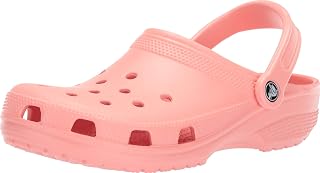Crocs Unisex Classic Clogs, Melon, 4 UK Men/ 5 UK Women