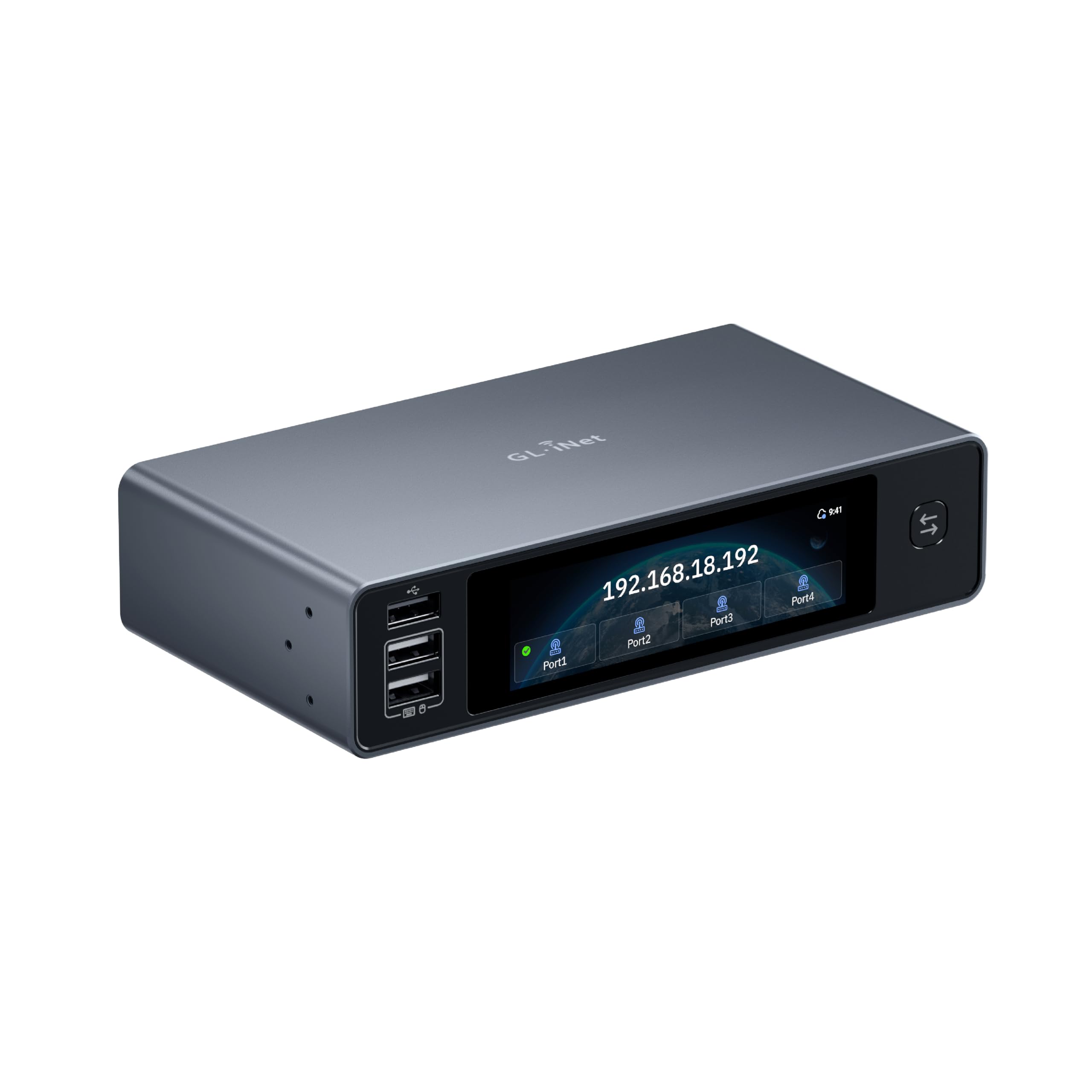 GL.iNet Comet X (GL-RM4PE) Quad-Port Remote KVM for Home Lab and IT Pro | PoE po