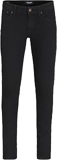 JACK & JONES Liam Men's Skinny Jeans High Preformance Stretch Fabric All Day Comfort Zipper Pants