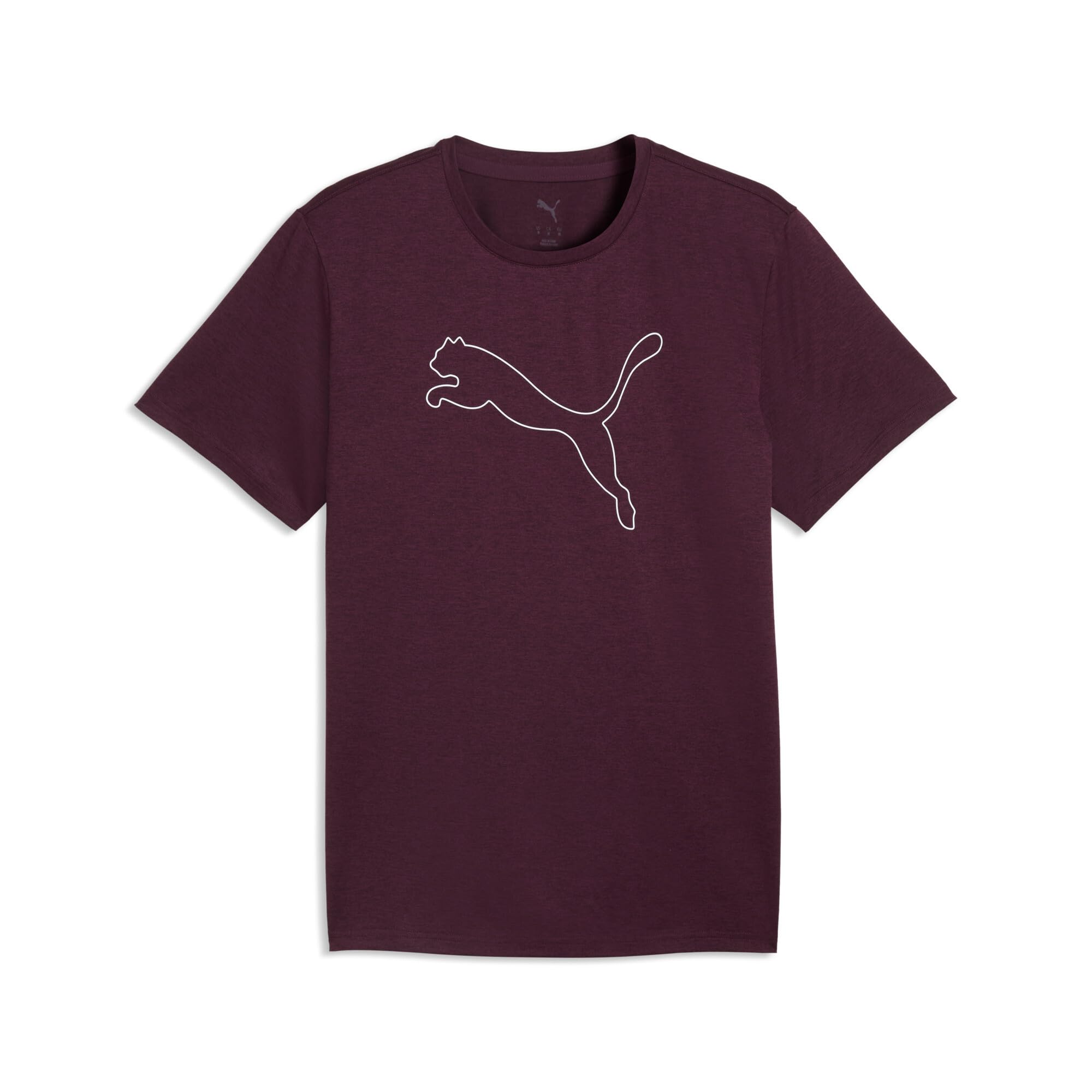 PUMA M Tad Essential Heather Cat Tee (CF Large Cat) Unisex T-Shirts - Adult (Pac