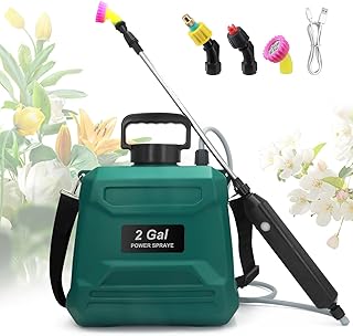 Battery Pressure Sprayer 8L - Electric, USB-C, Adjustable