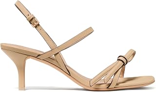 kate spade new york Women's Loop Smooth Leather Kitten Heel Sandal