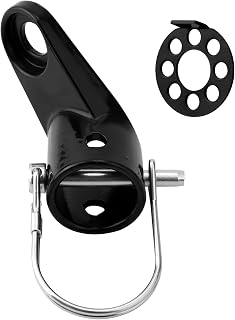 BOXOB Bike Trailer Hitch, Heavy-Duty Bicycle Trailer Coupler for Kids Pets Cargo Secure Bike Adapter Attachment for Schwinn, Burley, Instep & More Easy Install