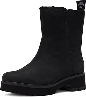 Timberland Women's Carnaby Cool Basic Warm Pull on WR Fashion Boots, Jet Black, 6.5 UK