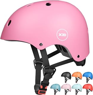 XJD Kids Helmet Toddlers Bike Helmet Age 1-13 Years Adjustable Skateboard Helmet for Cycle BMX Scooter Roller Skating for Children Boys/Girls