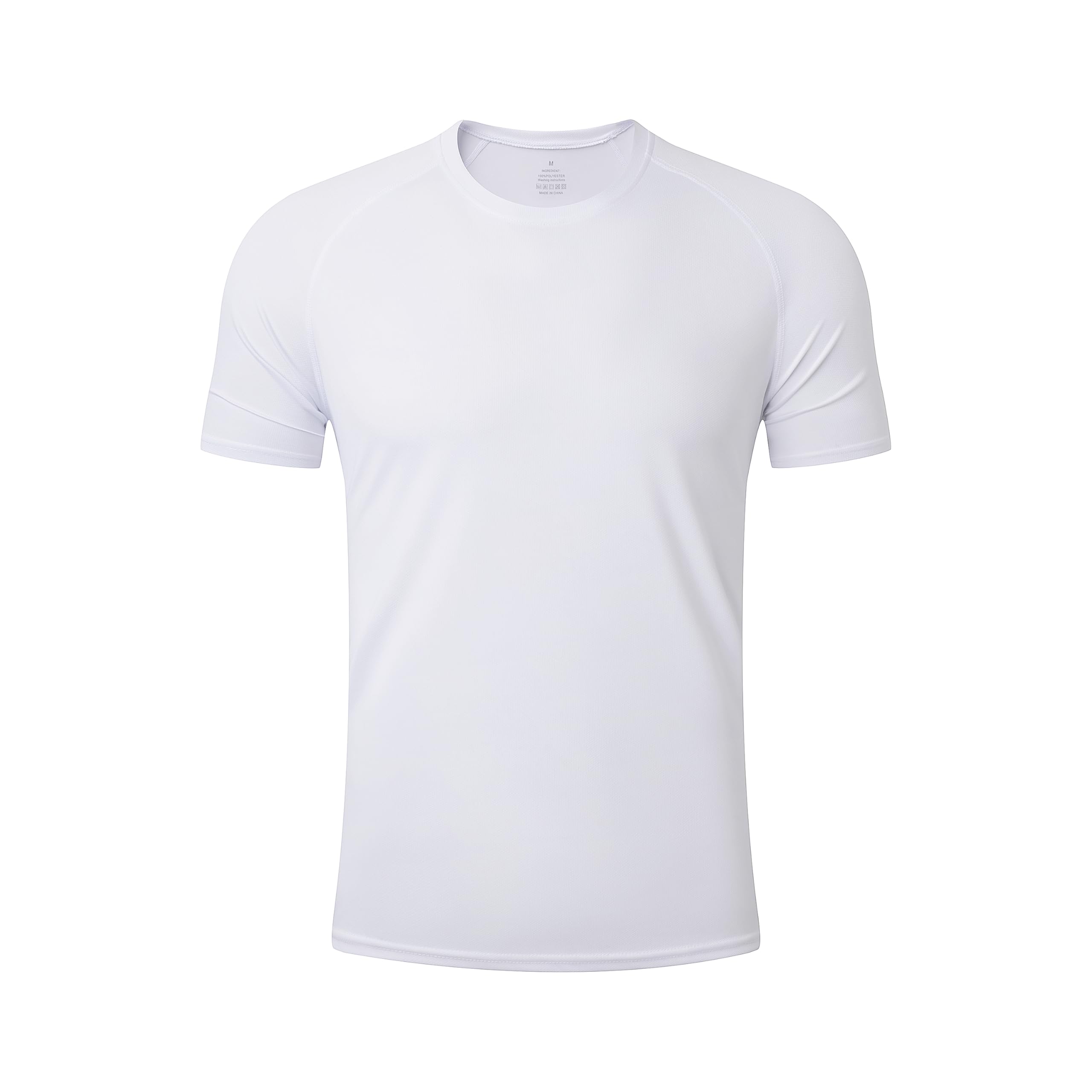 Cimic 1, 5 or 7 Pack Workout Shirts for Men Gym Athletic Short Sleeve