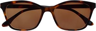 OPULIZE KAT Reading Sunglasses - Cat-Eye Frame - Brown Tortoiseshell - Men & Women - Spring Hinges - S59-2 - +2.50