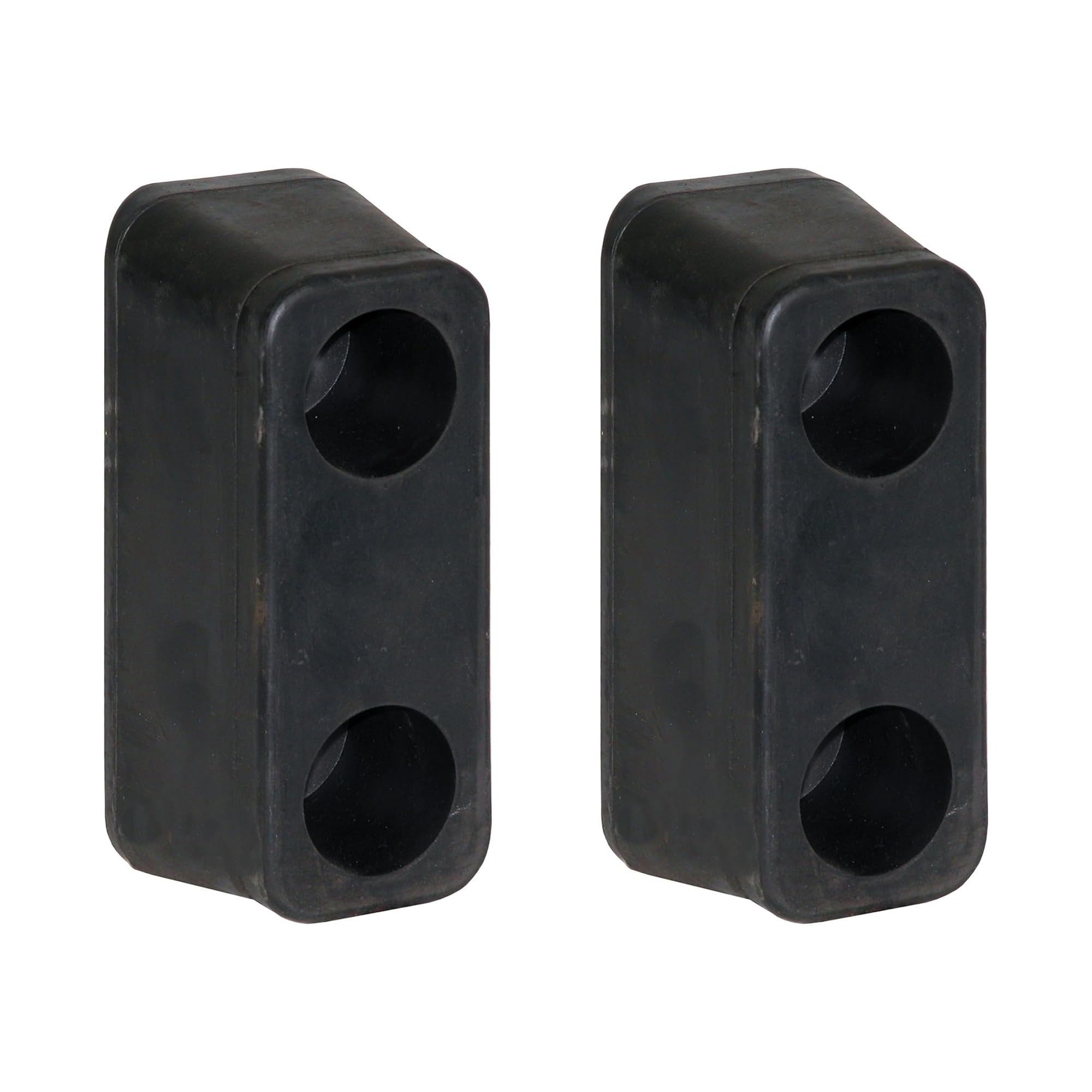 Buyers Products B5540 Molded Rubber Bumper, 2-1/2 X 3 X 6 Inch, Set of Two Bumpe