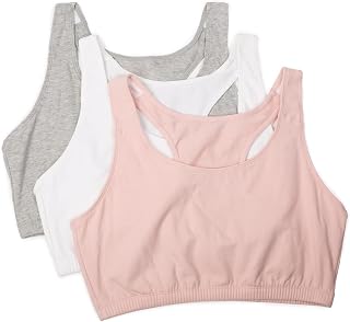 Fruit of the Loom Tank Style Sports Bra Built for Women Sports Bra Women (Pack of 6)