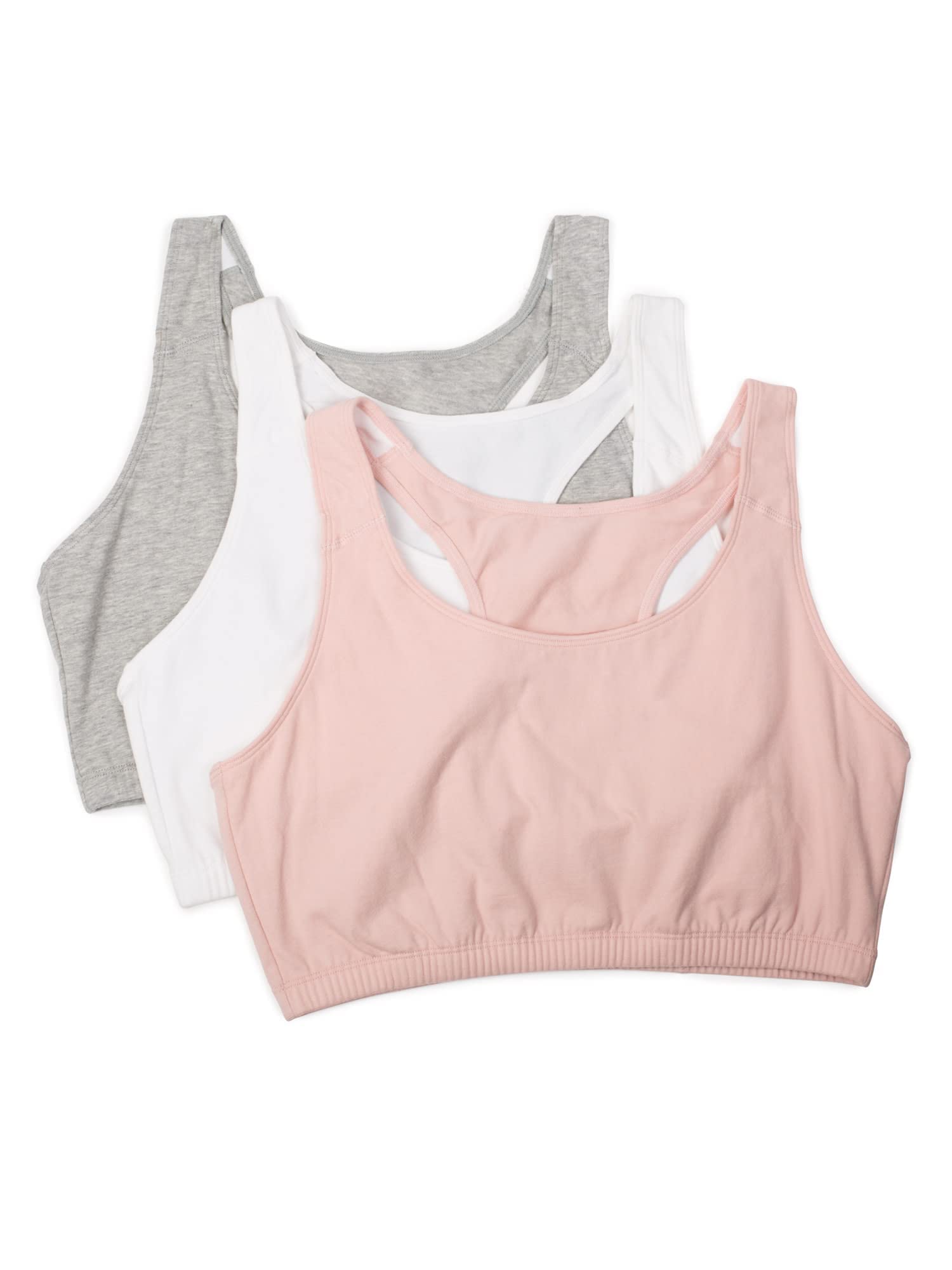 Fruit of the Loom Tank Style Sports Bra Built for Women Sports Bra Women (Pack o