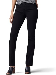Lee Women's Motion Series Total Freedom Straight Leg Jeans