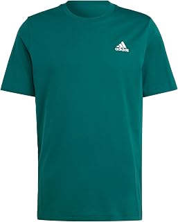Adidas Essentials Men's Single Jersey Embroidered Small Logo Tee T-Shirt (Pack of 1)