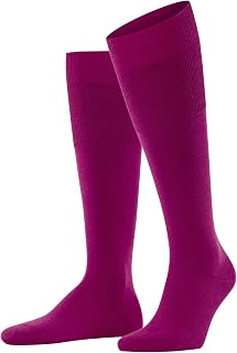 FALKE Men's Airport Long Socks Wool Cotton Breathable