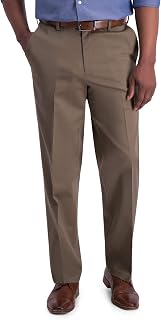Haggar Men's Iron Free Premium Khaki - Classic Fit