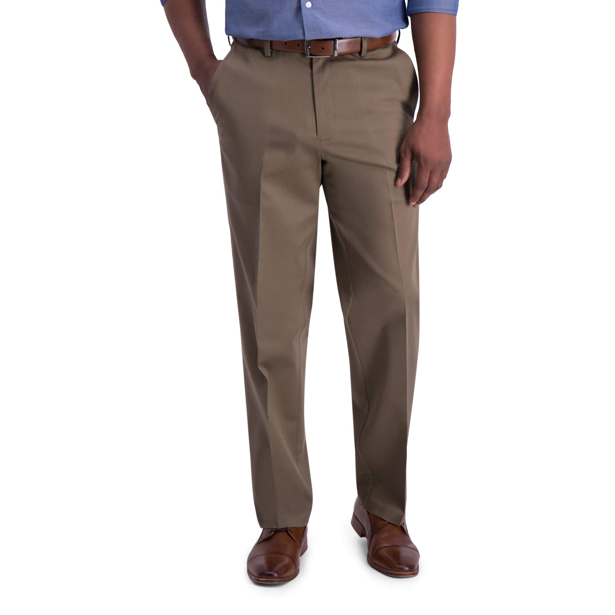Haggar Men's Iron Free Premium Khaki - Classic Fit