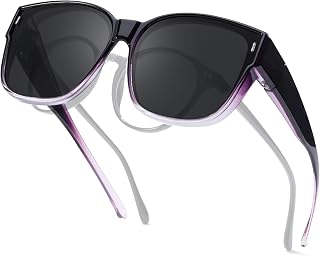 XFeel Sunglasses Over Prescription Glasses for Women Polarized Fit Over Sun Glasses with UV Protection