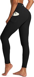 IUGA Gym Leggings for Women with Pockets,High Waisted Running Yoga Pants | Soft Stretch Comfort,Flattering High Waist Shape,Handy Pocket Storage,Squat Proof Confidence,Running,Gym,Workout