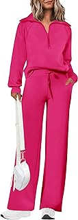 PRETTYGARDEN Women's 2 Piece Matching Lounge Set Sweatsuits