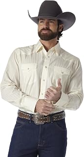 Wrangler - Shirt Men - Regular Fit - Western Shirt - Buffalo Indigo