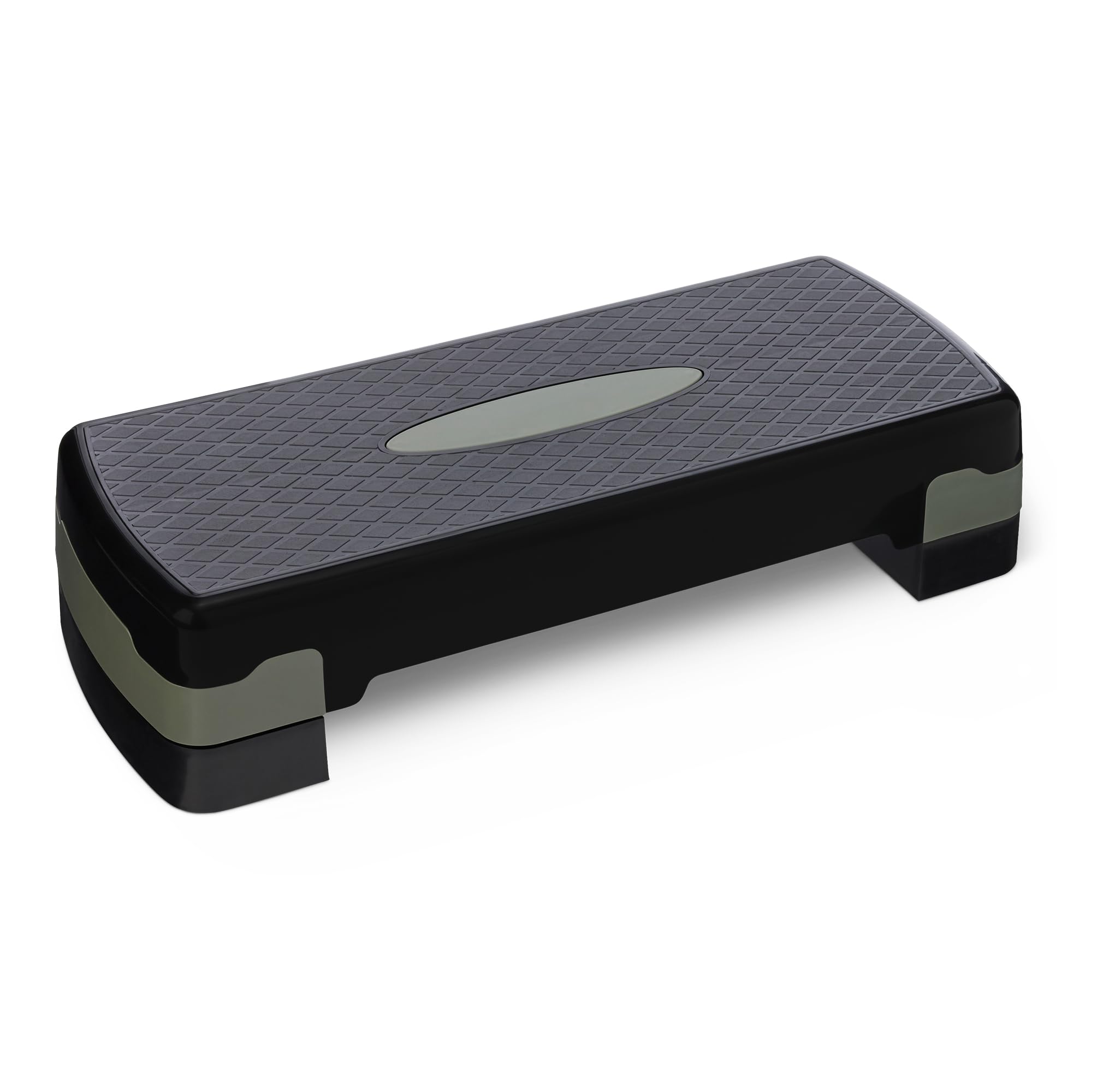 Amazon Basics Aerobic Exercise Step Platform, Adjustable Workout Stepper At Home