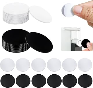 NFC Tag, 25 Pcs NTAG215 Round NFC Tag NFC Stickers 25 mm Self-Adhesive | NFC Tag with Adhesive Back NFC Chip Rewritable NFC Card Fully Programmable for Android for iPhone and All NFC Enabled Devices