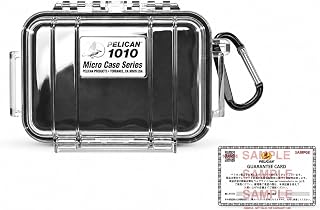 Pelican 1010 Micro Case (Black/Clear)
