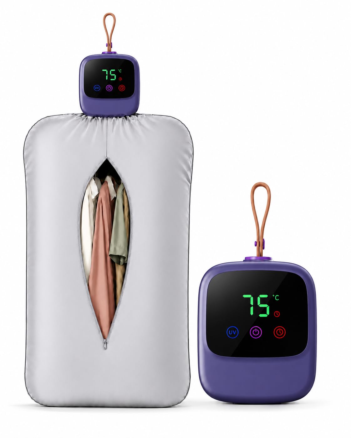 Portable Clothes Dryer: Travel Dryer 100-240V Travel Dryer, 36dB Quiet | 100–240