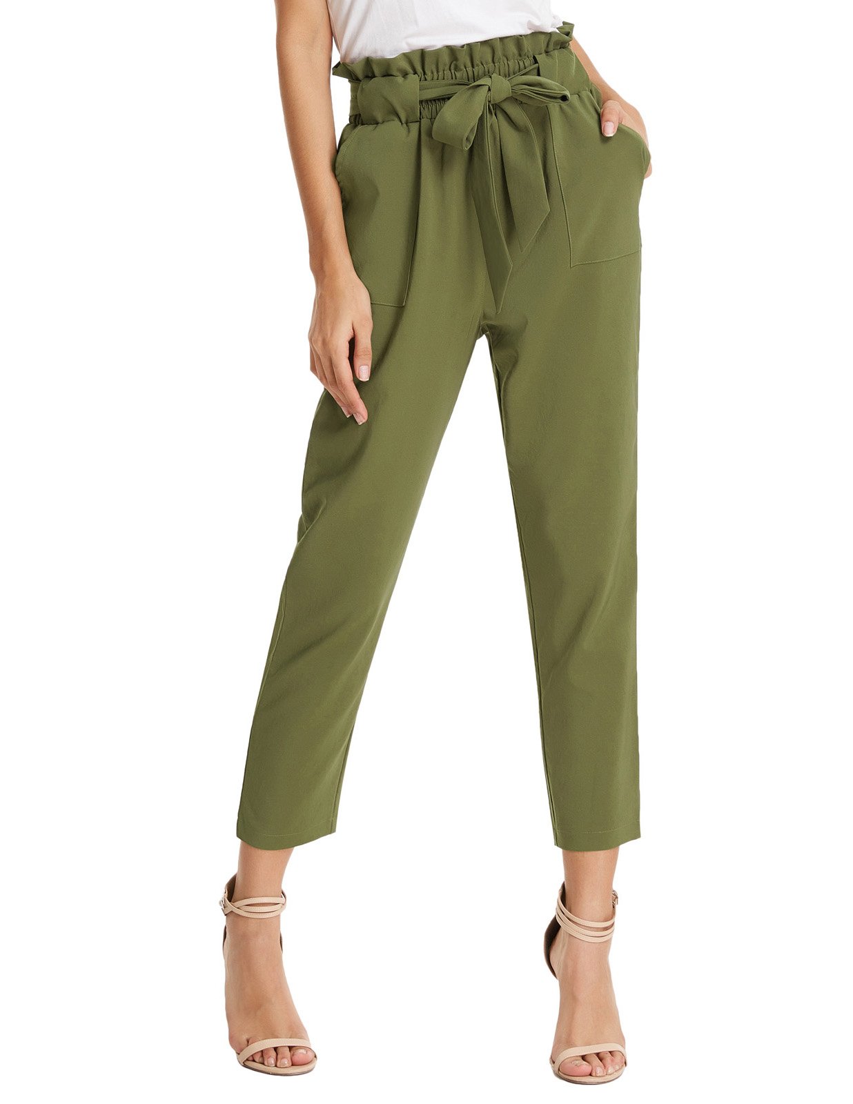 GRACE KARIN Women Work Pants, High Waist Dressy Trousers Business Casual