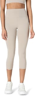 Amazon Essentials Womens Active FormFlex Buttery Soft High Waist 19" Inseam Capri Yoga Workout Leggings