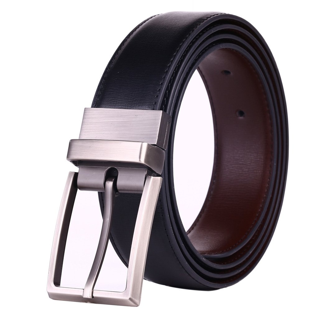 Mens Belt, 1.25" Reversible Belt, Gift for Men, Casual, Golf Trousers, Shirts, O